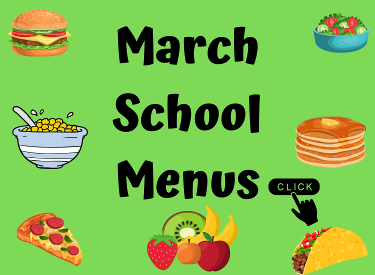 march menus
